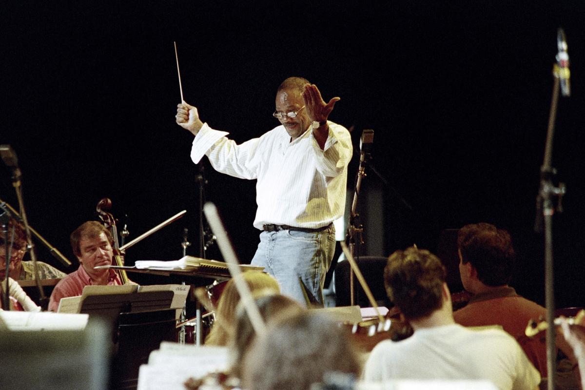 A Lille orchestrát dirigálja az 1993-as Montreux Jazz Fesztiválon