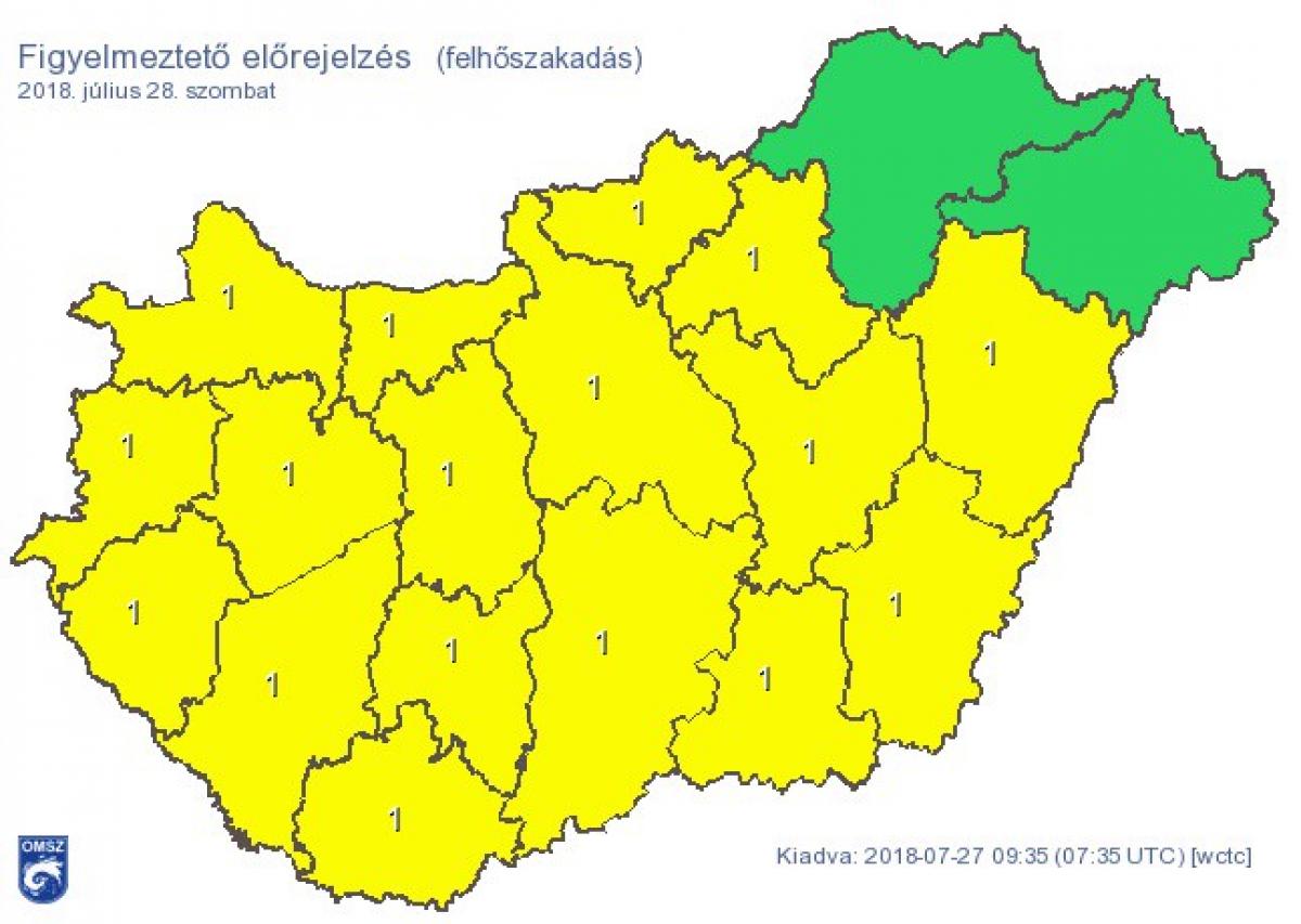 Forrás: OMSZ