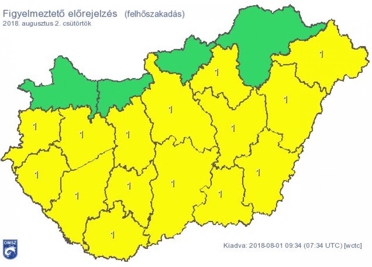Forrás: OMSZ
