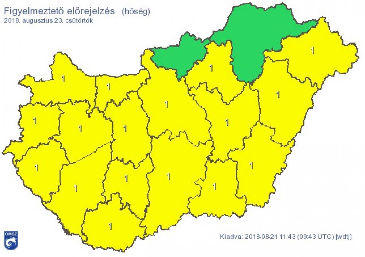 Forrás: OMSZ