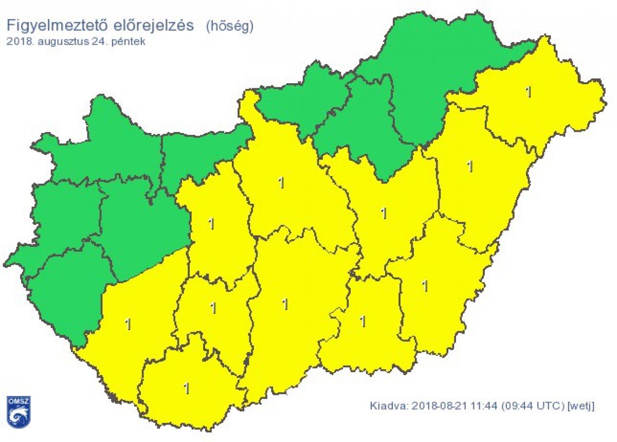 Forrás: OMSZ