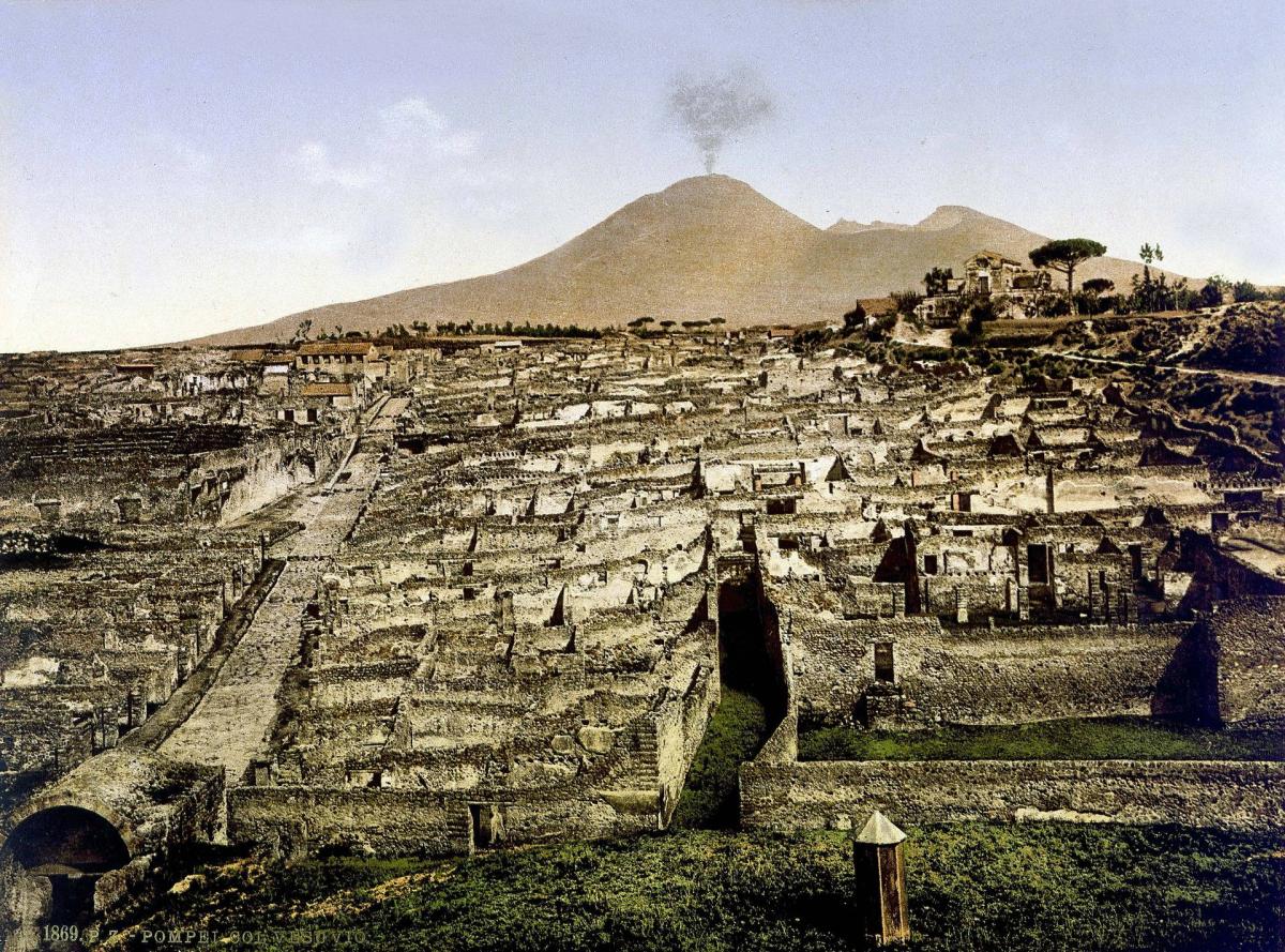 Pompeii az 1900-as évek elején