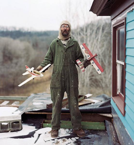 Alec Soth 2002-es képén Charles Lindberg megidézése