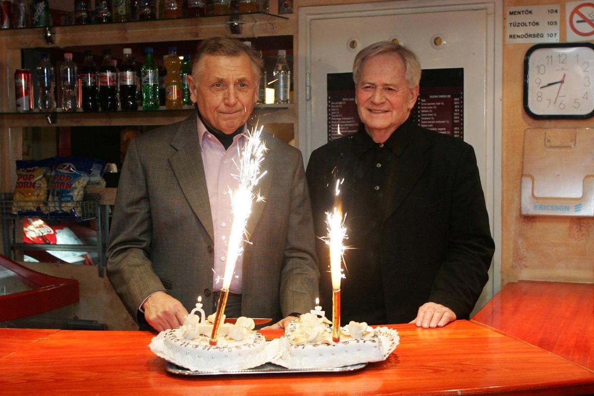 Szabó Istvánnal Menzel 70. születésnapján Budapesten