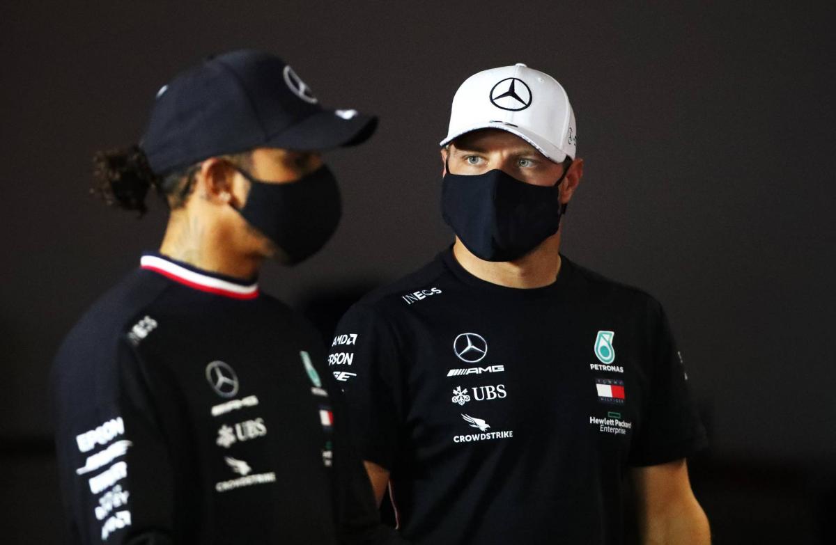 Riválisok a Mercedesnél: Lewis Hamilton és Valtteri Bottas