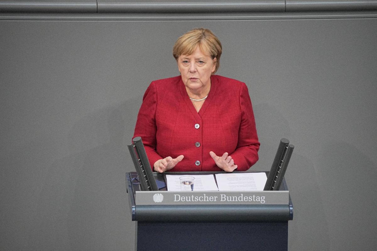 Merkel a Bundestag szerdai ülésén