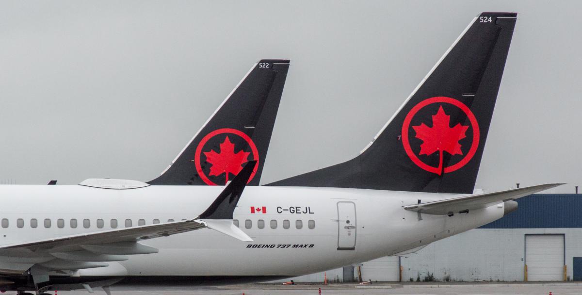 Az Air Canada felelős a honlapján található összes információért