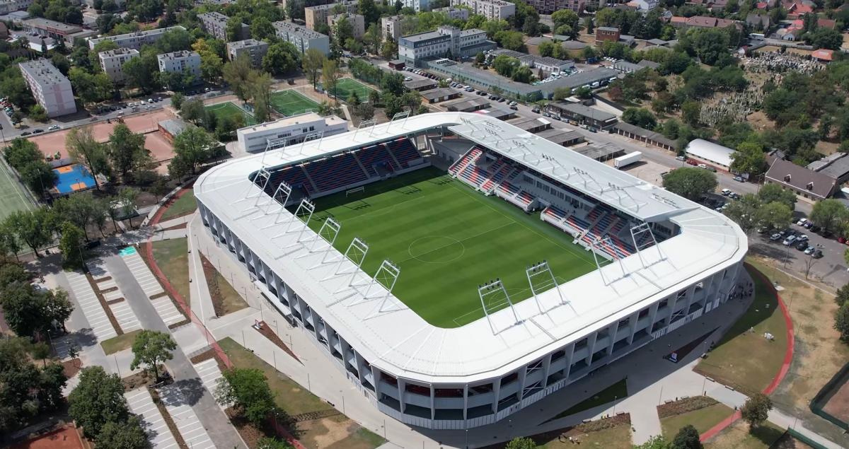 A nyíregyházi stadionban először az NB I ötödik fordulójában tudtak mérkőzést rendezni