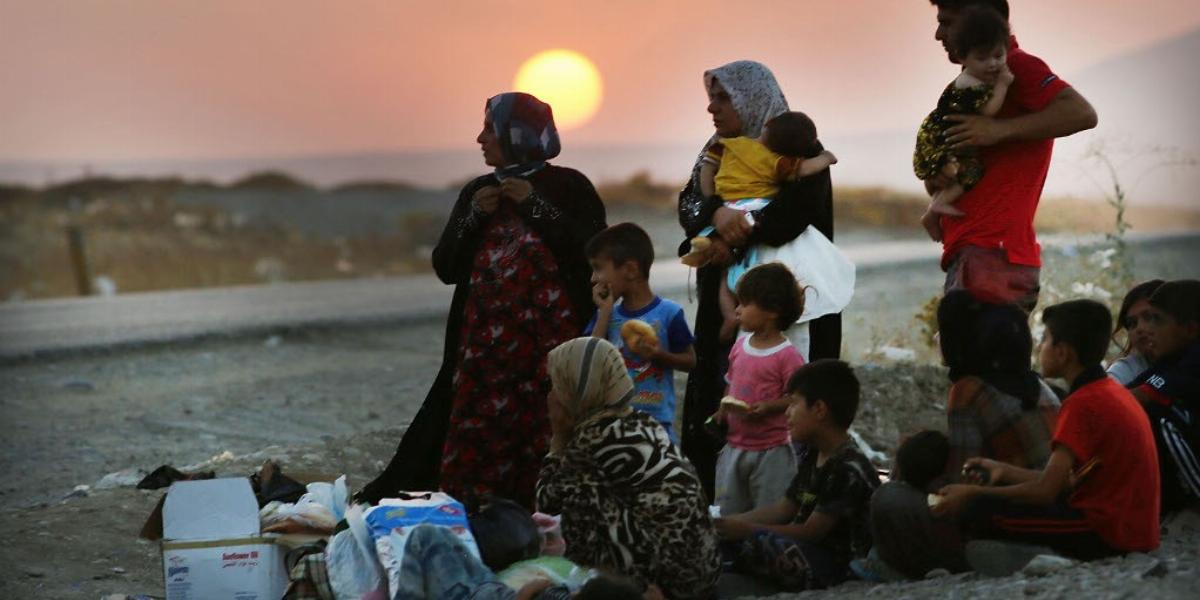 Mindenüket elvesztették az iraki menekültek FOTÓ: EUROPRESS/GETTY IMAGES/SPENCER PLATT