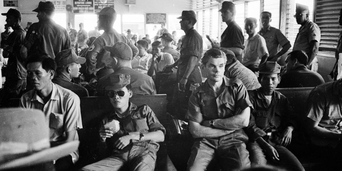 A Da Nang-i amerikai légibázis 1968-ban - Fotó: Gettyimages.