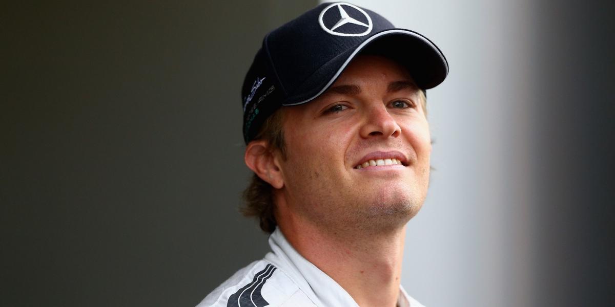 Nico Rosberg a belgiumi időmérő után/Getty Images