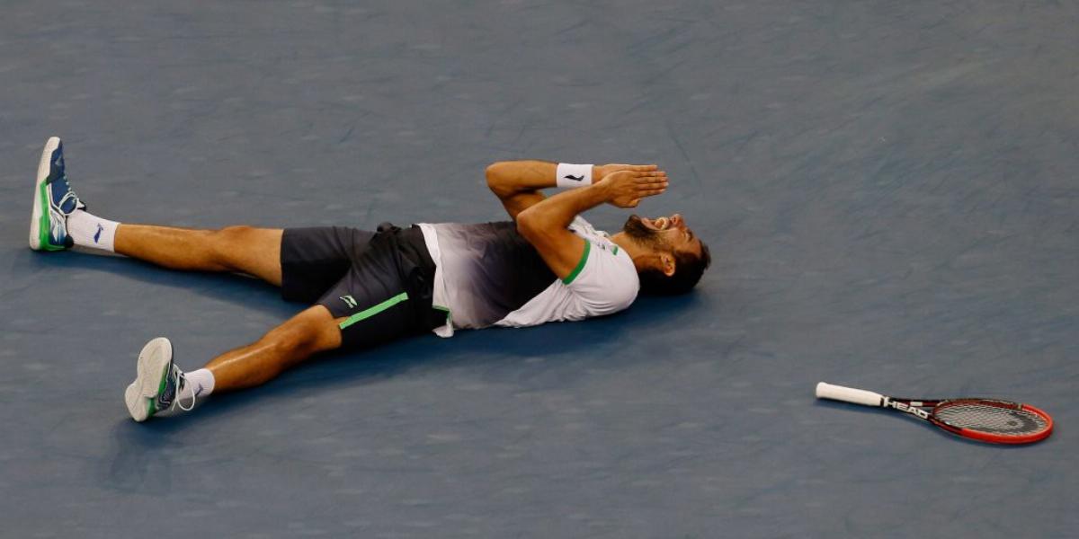 Marin Cilic diadalmaskodott a US Openen, ezzel a sikerrel megszerezte első Grand Slam-trófeáját FOTÓ: EUROPRESS/GETTY IMAGES/MIK