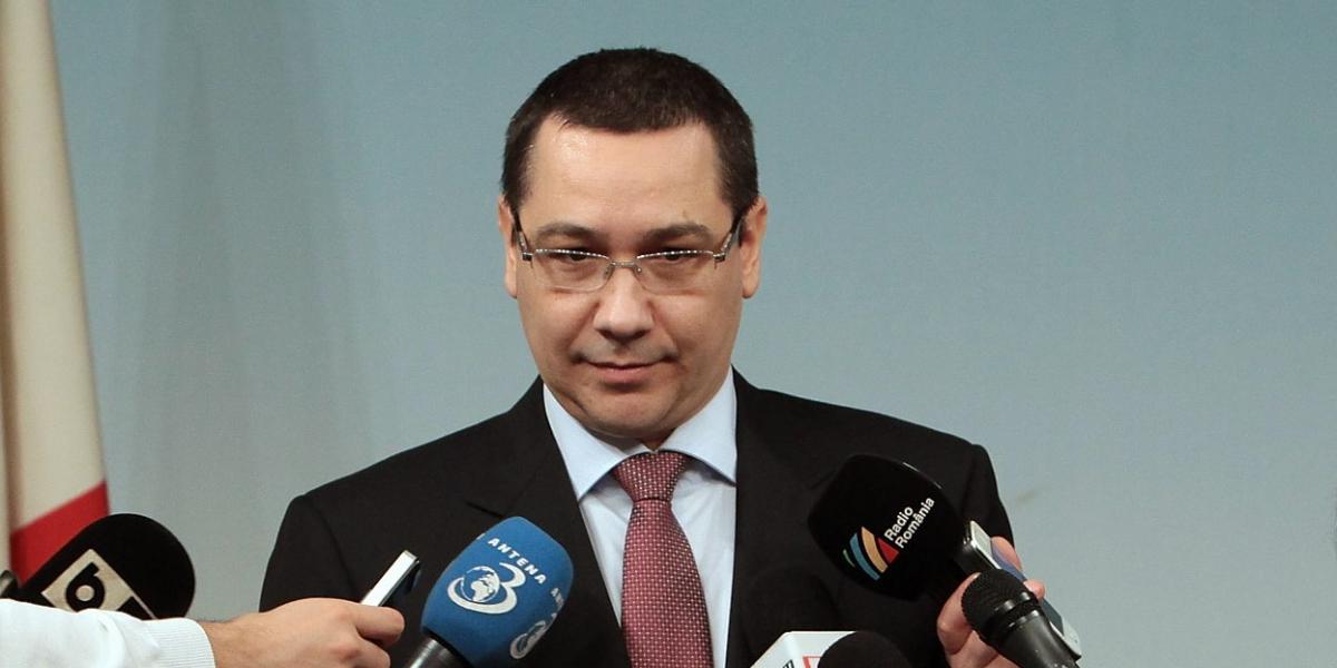 Victor Ponta miniszterelnök/Getty Images 