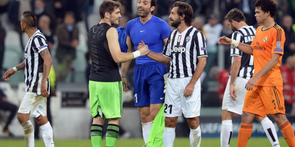 Casillasnak még a Juve játékosai
is gratuláltak FOTÓ: EUROPRESS/GETTY
IMAGES/CLAUDIO VILLA