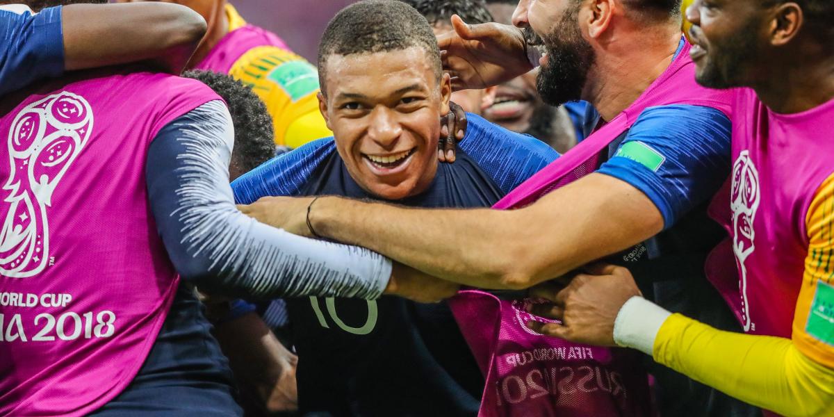 KYLIAN MBAPPÉ Pelé után ő a második focista, aki tizenévesen lőtt gólt egy vb-döntőn