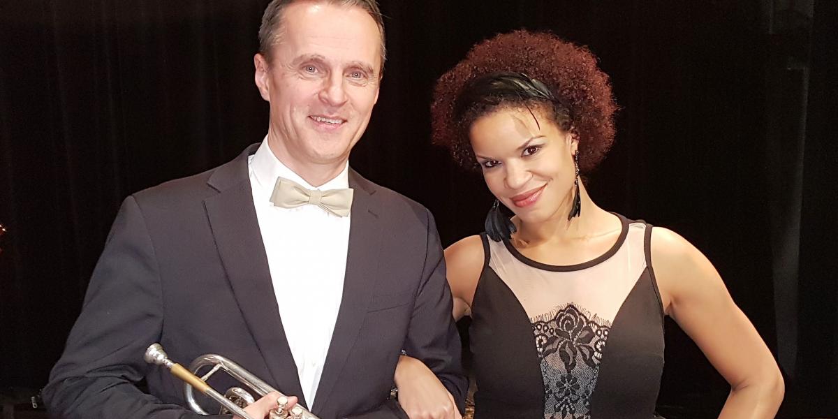 Bényei Tamás és Nicole Rochelle, a nagyszabású Josephine Baker-emlékest létrehozói