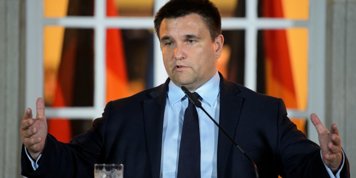 Pavlo Klimkin ukrán külügyminiszter