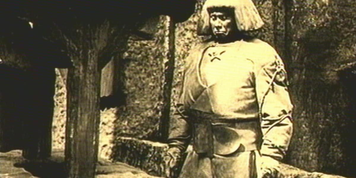 Részlet Paul Wegener 1920-as, Der Golem című filmjéből