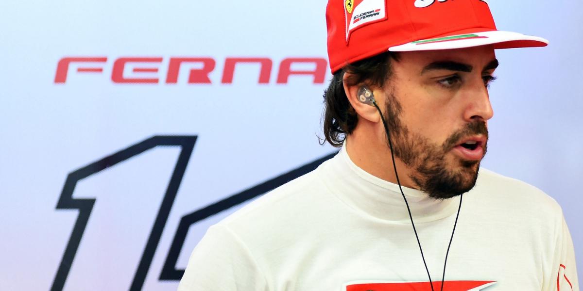 Fernando Alonso a Szingapúri Nagydíjon/Getty Images