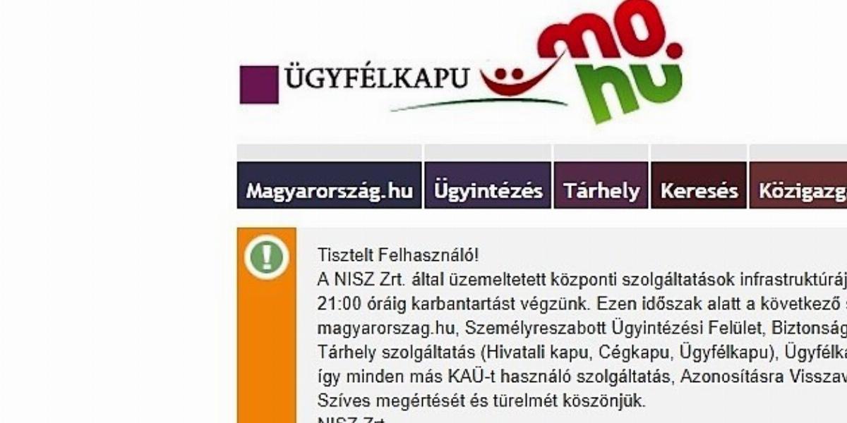 Az állami e-ügyintézéshez ajánlott portál nem biztonságos a Google Chrome szerint