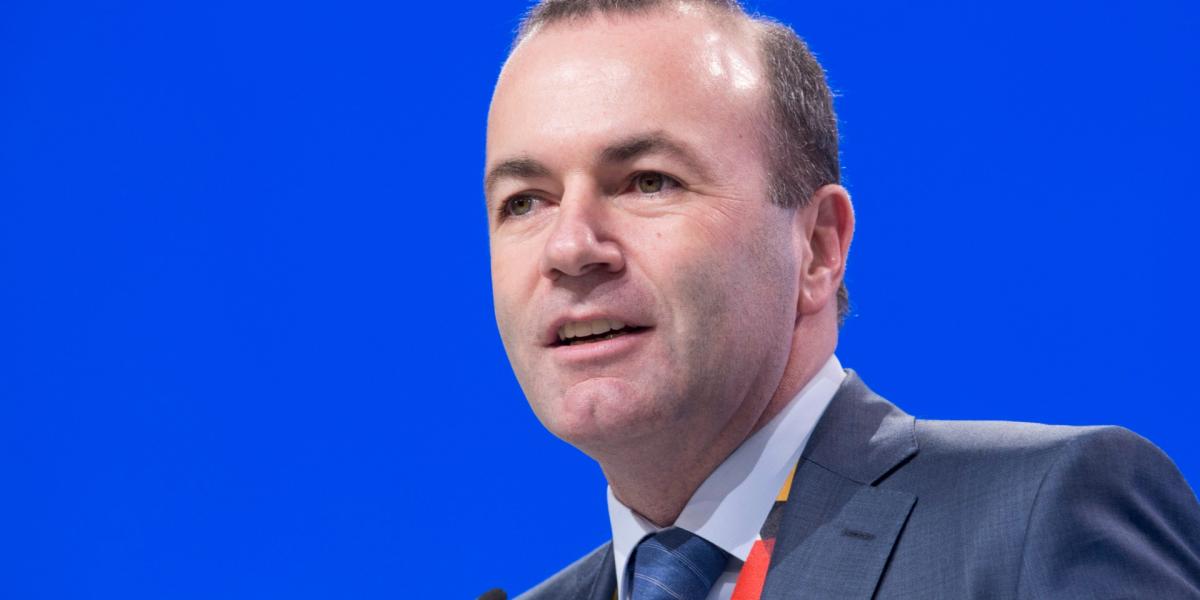 Manfred Weber, az EPP európai parlamenti frakcióvezetője és vezető jelöltje