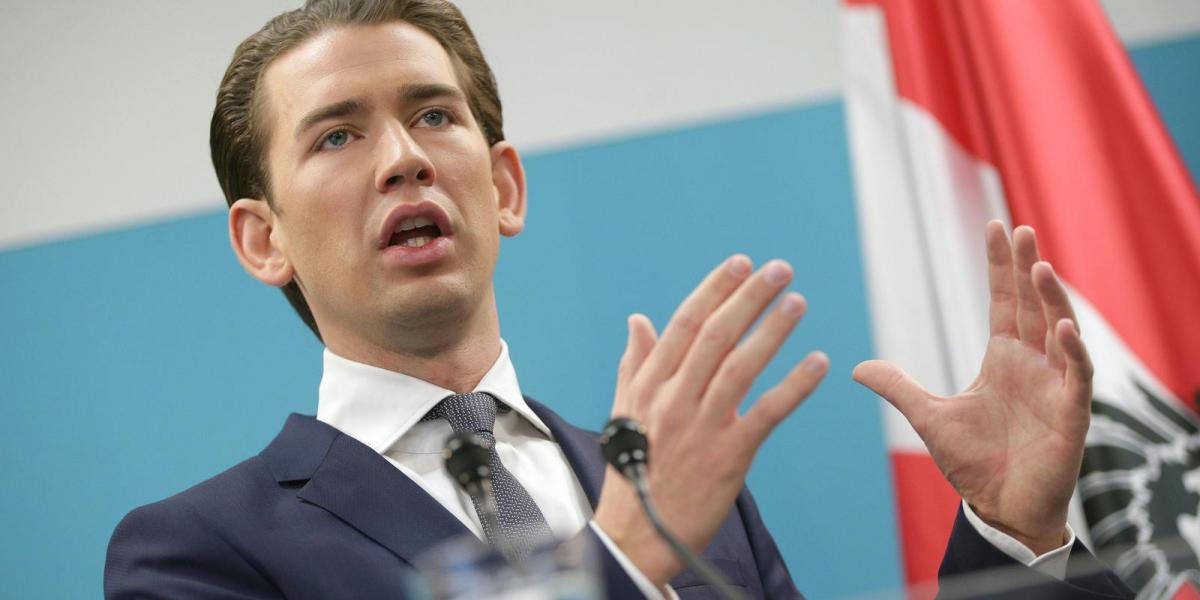 Sebastian Kurz osztrák kormányfő