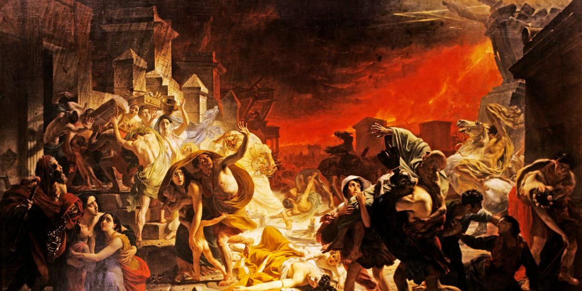 Karl Brjullov Pompeii utolsó napja című festménye