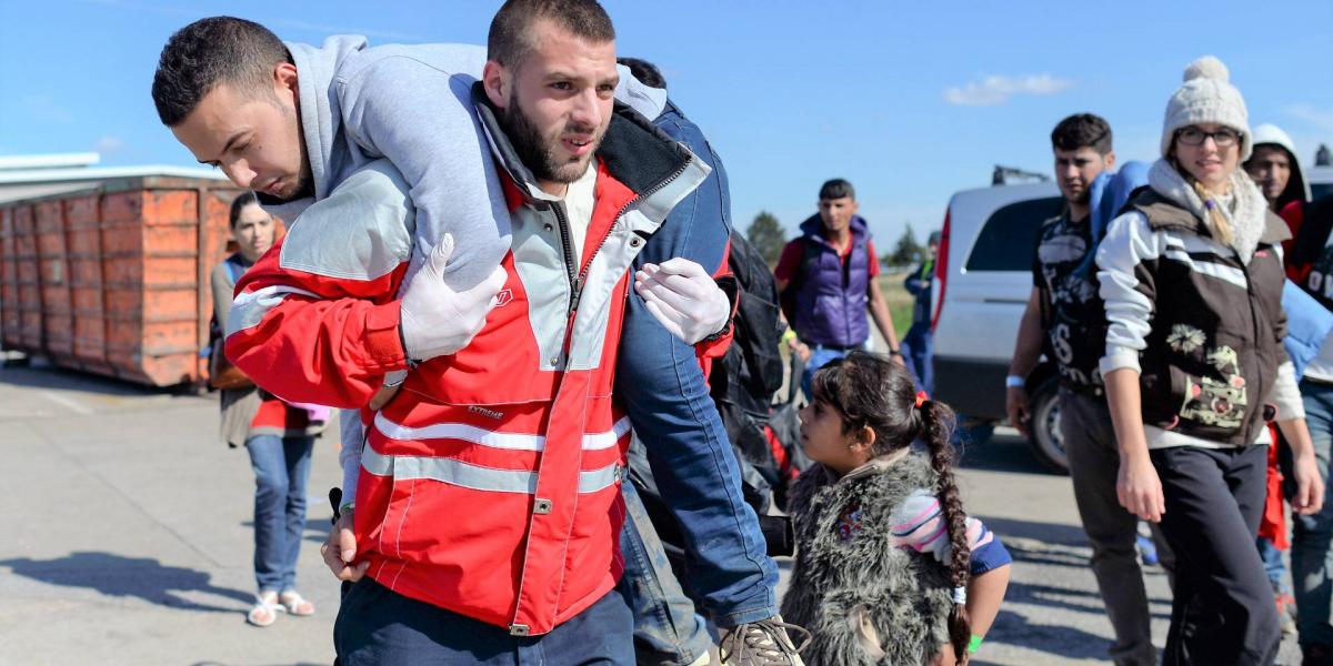 Menekültek az osztrák–magyar határon