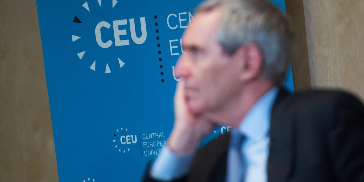 Michael Ignatieff, a CEU rektora