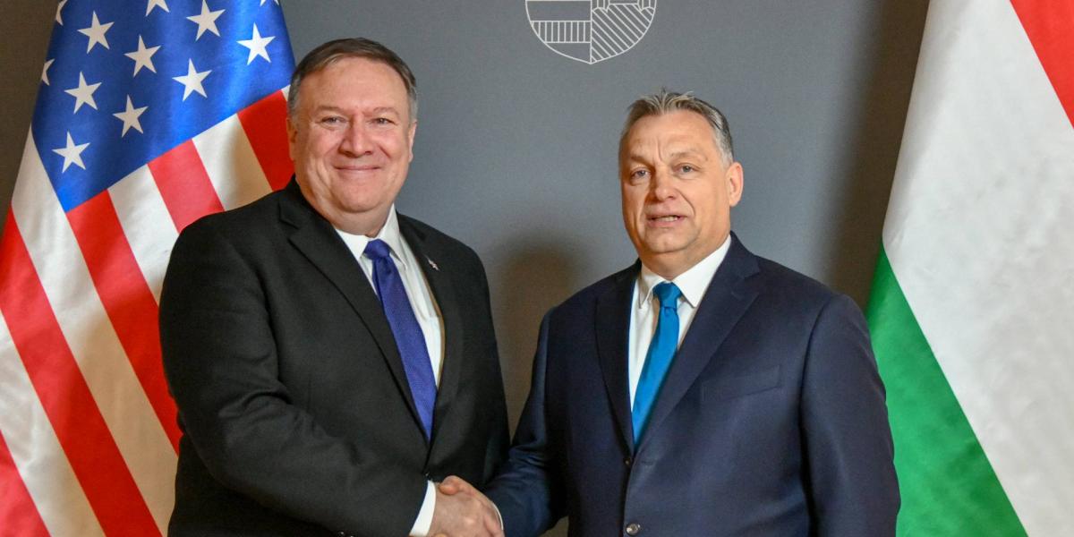 Pompeo és Orbán. Nem ismert a megállapodás szövege