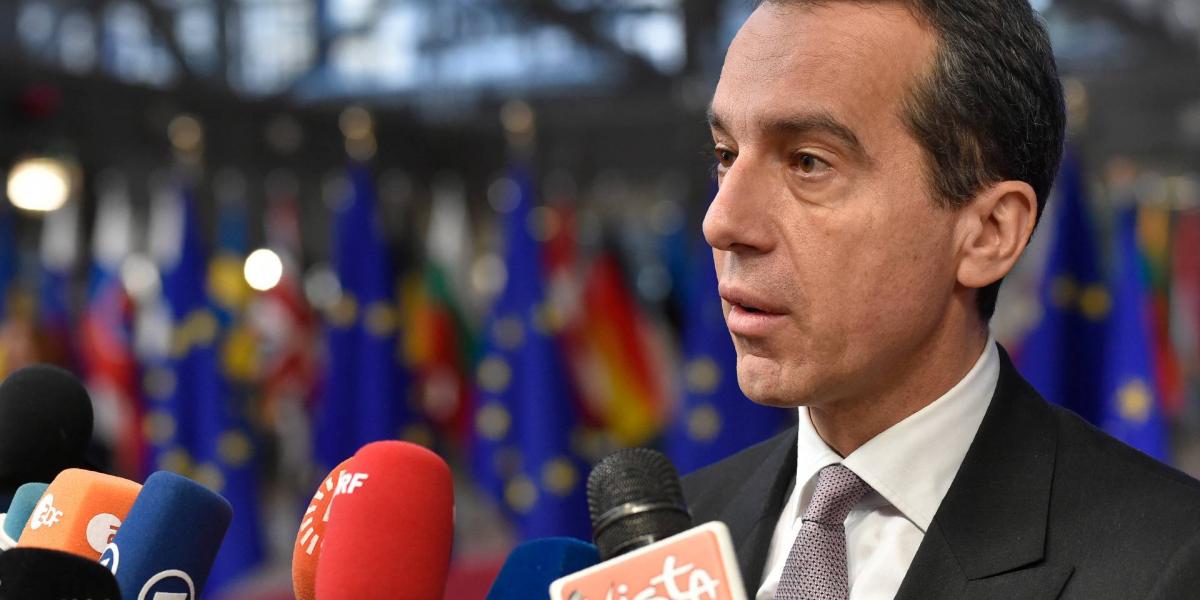 Christian Kern, korábbi felvétel