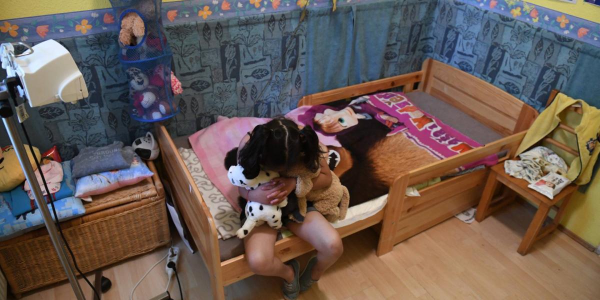 Életkép a fóti gyermekotthonban. 