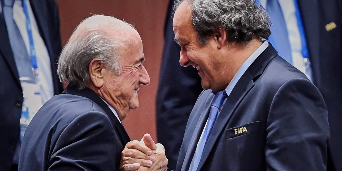 Blatter és Platini