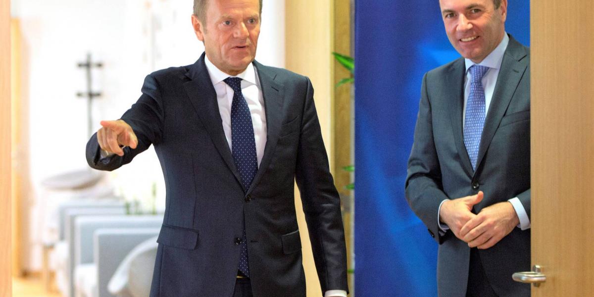 Még az is lehet, hogy Donald Tusk és Manfred Weber vetélytársakká válnak