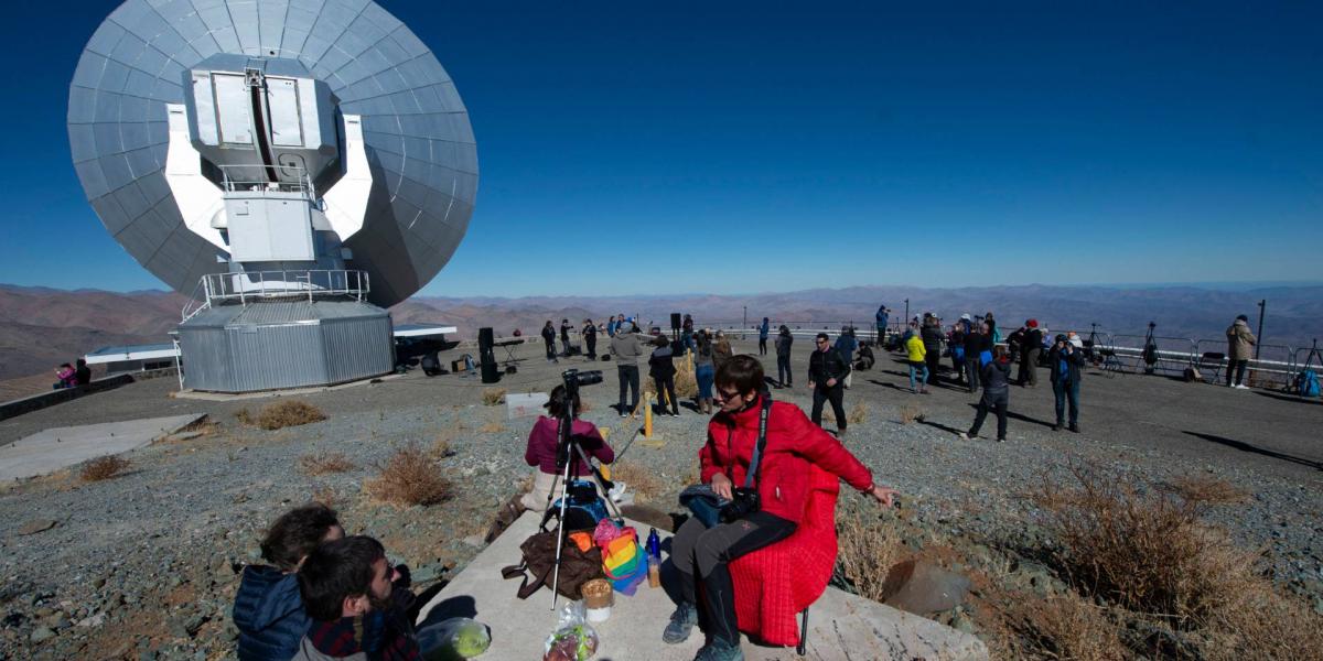 Az Atacama sivatagban volt a legideálisabb a légkör az észleléshez