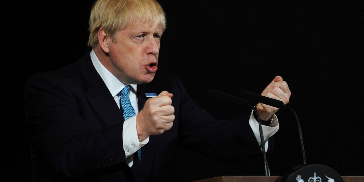 Boris Johnson Manchesterben