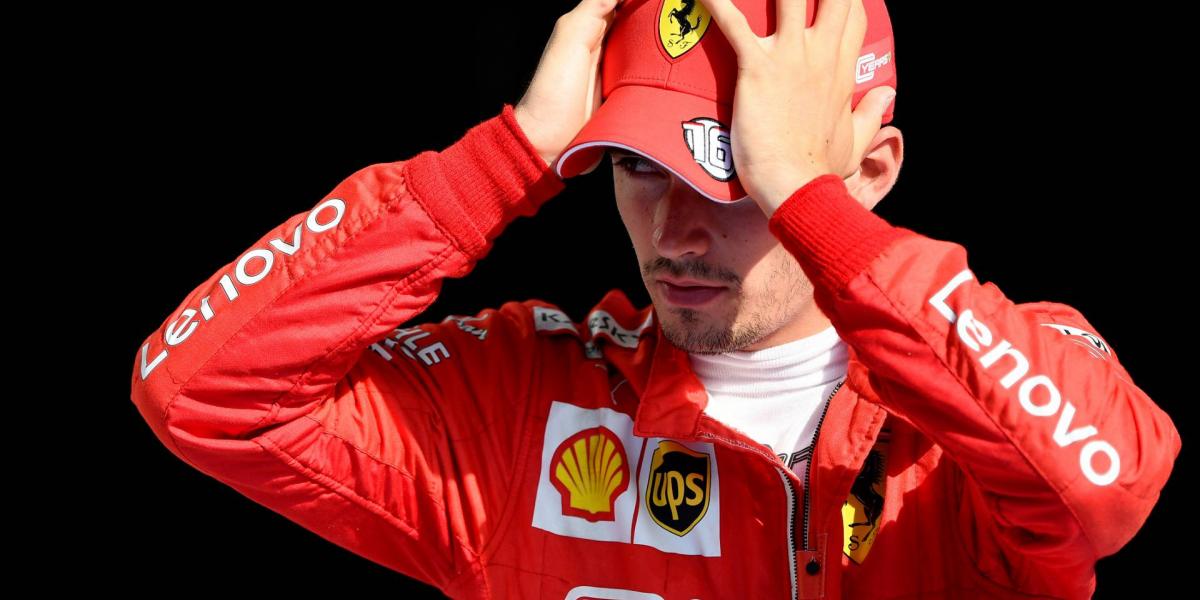 Charles Leclerc, a Ferrari monacói versenyzője