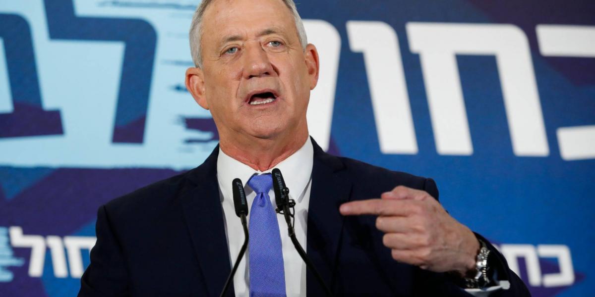 Benny Gantz 2019. november 20-án bejelenti, hogy a rendelkezésre álló 28 nap alatt nem tudott kormánykoalíciót felállítani