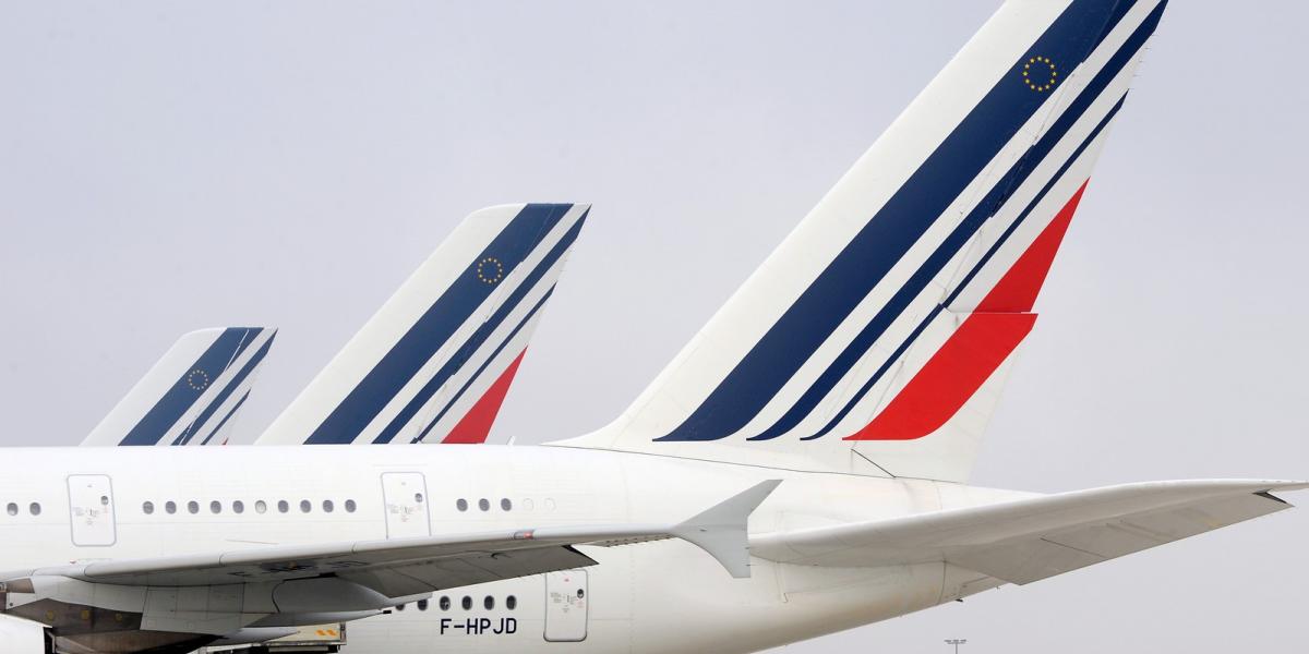 Az Air France repülőgépei / Képünk illusztráció