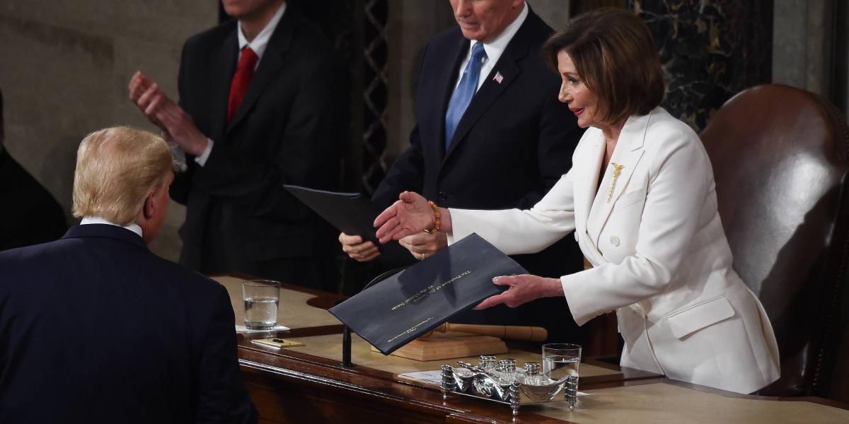 US President Donald Trump delivers the State of the Union address