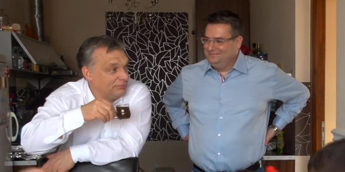 Orbán Viktor látogatóban Bocskai Péter családjánál