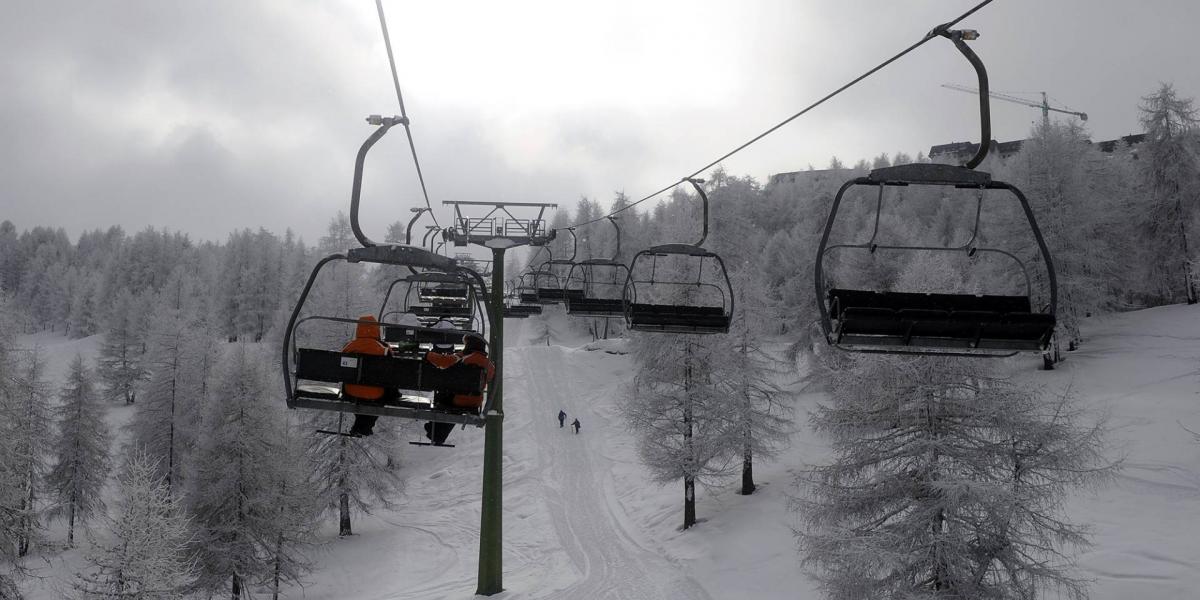 Sífelvonó az olaszországi Sestriere-ben