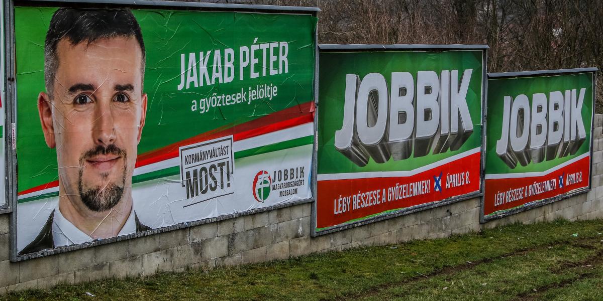 Jobbikos plakátok az idei kampányban