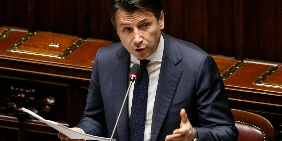 Giuseppe Conte olasz kormányfő