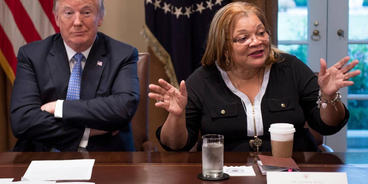 Donald Trump és Alveda King