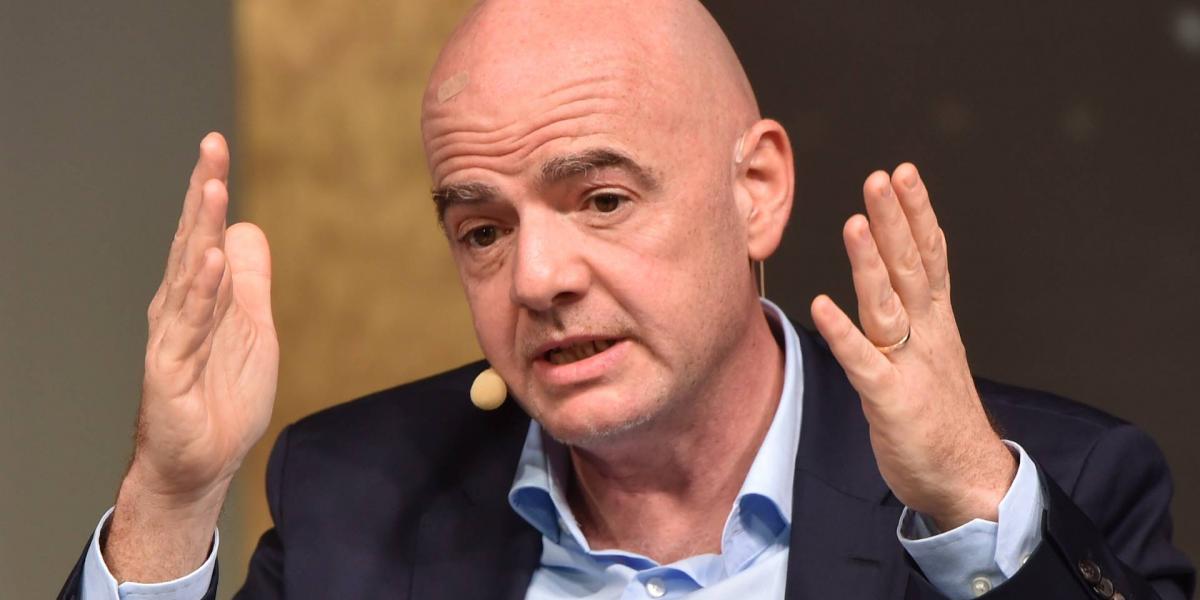 Gianni Infantino, a Nemzetközi Labdarúgó Szövetség (FIFA) elnöke