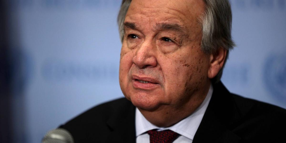 António Guterres ENSZ-főtitkár