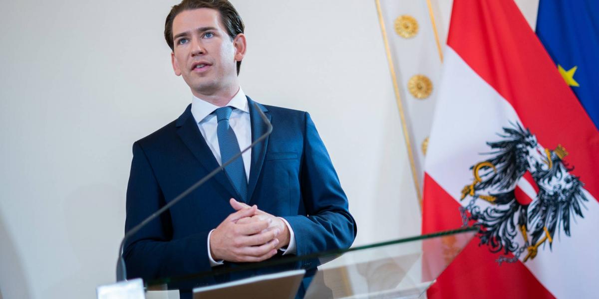 Sebastian Kurz osztrák kancellár