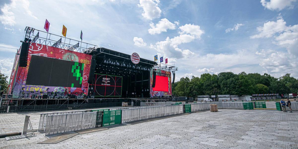 A 2019-es Sziget fesztivál sajtóbejárása