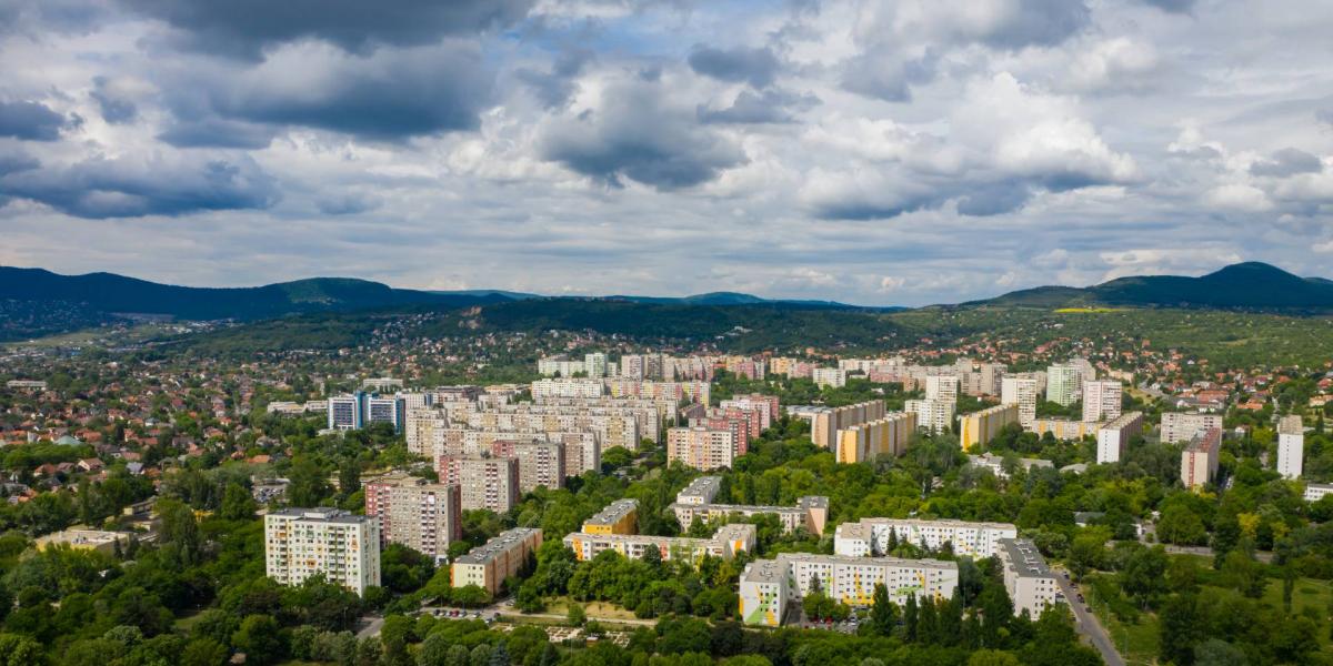 A békásmegyeri lakótelep